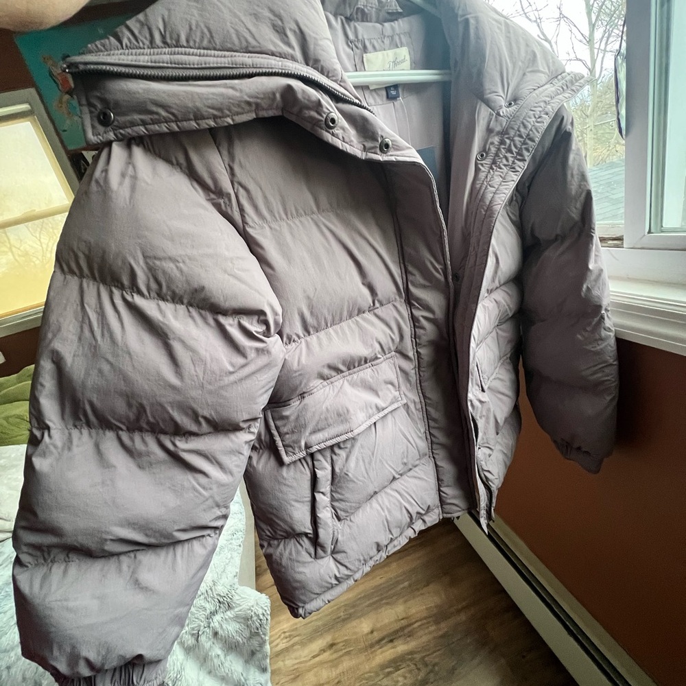 Purple Puffer Jacket